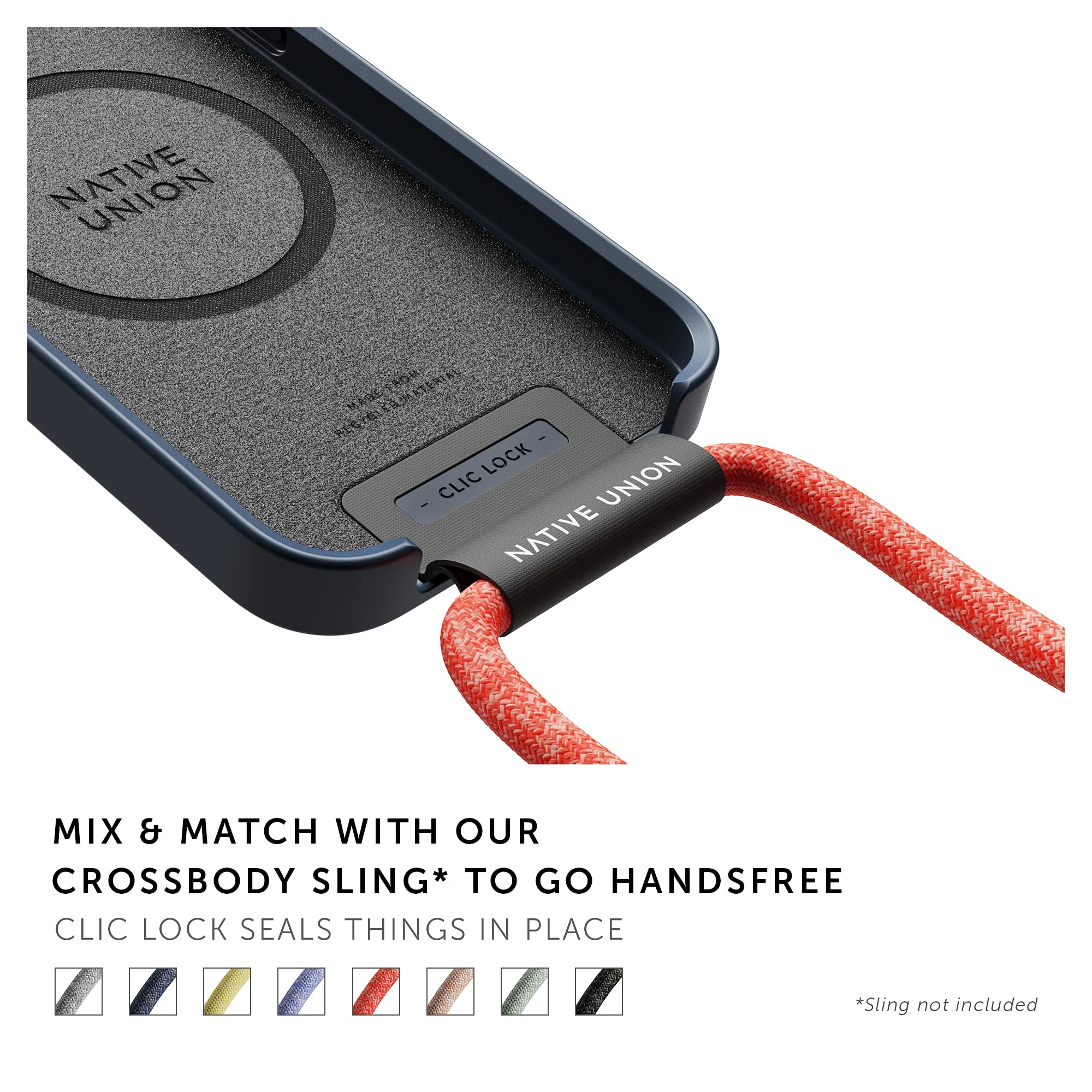 Amazon.co.jp: Native Union Clic Pop MagSafe対応 ケース